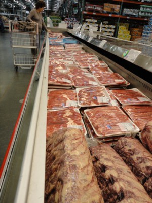 お肉もビッグサイズ