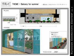 庭園バルコニー