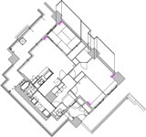 OSAKAフォレストスクエア６番館.Ｃタイプ/３ＬＤＫ