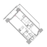 ブランズ住之江公園 　B1タイプ/3LDK