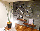 書斎- 自転車ディスプレイ