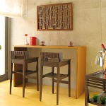ラタン・カウンターチェア